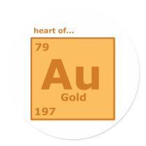 Heart of Gold stickers