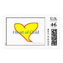 heart of gold, Wendy C. Allen 2007 postage by eelkat heart of gold, Wendy C. Allen 2007 postage