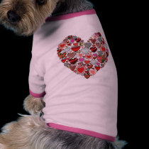 Heart of hearts design pet clothing