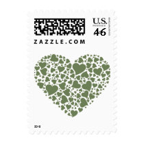 Heart of Hearts - Khaki Green