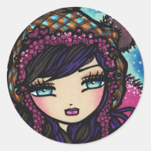 "Heart of Ice" Fairy Stickers