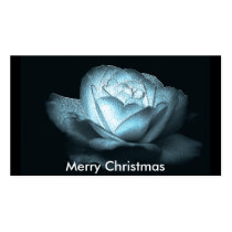 heart of ice rose, Merry Christmas business cards