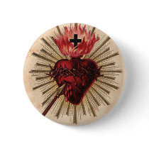 Heart of Jesus (small) Pins
