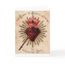 Heart of Jesus (small) Greeting Card