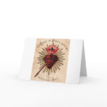 Heart of Jesus (small) Greeting Cards
