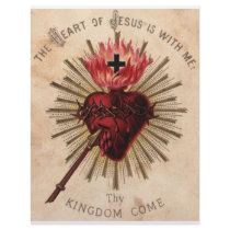 Heart of Jesus (small) Customized Letterhead