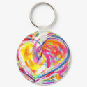 Heart of Joy Keychain by mackenziewhitetrust Heart of Joy Keychain
