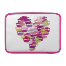 Heart of Kisses Sleeves For MacBook Air