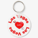 Heart of Las Vegas Keychain