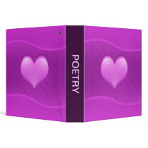 Heart of Love Vinyl Binder