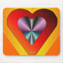 HEART OF LOVE MUSEPAD mousepads by TNDESIGNS HEART OF LOVE MUSEPAD mousepads