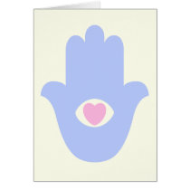 Heart of Miriam Hamsa cards