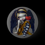 "Heart of Nails" Button