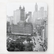 Heart of New York City: 1908 Mouse Pads