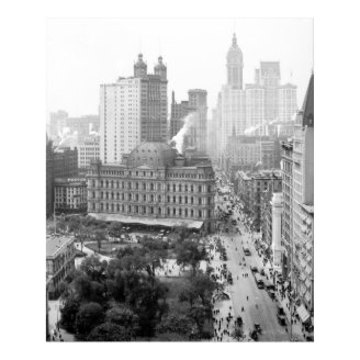 Heart of New York City: 1908 Poster
