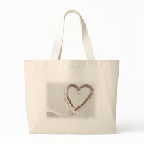 Heart of Sand Canvas Bag