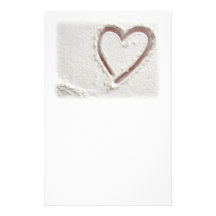Heart of Sand Stationery Paper