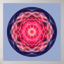 Heart of Surrender Mandala 12 Print