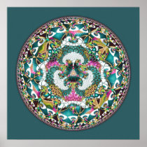 Heart of Surrender Mandala 13 Poster