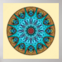 Heart of Surrender Mandala 6 Posters