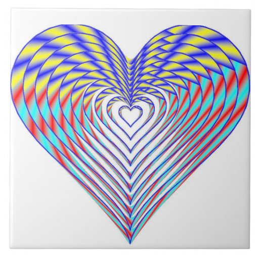 Heart of the Rainbow Tile