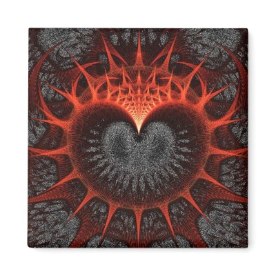 Heart of Thorns Magnet by SweetRascal