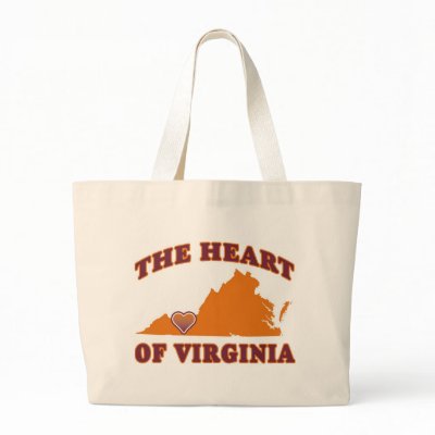 Heart of Virginia Tote Bag by Life_only_Better