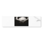 Heart on a Pregnant Tummy Bumper Sticker