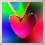 Heart on a String Poster