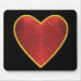 Heart On Black, mousepad