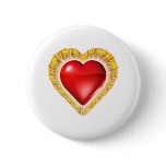 Heart on fire buttons