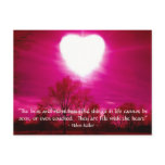Heart on Fire - Postcard