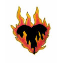 Heart on Fire t-shirts