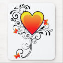 heart on mousepads by TASIYA heart on mousepads