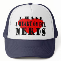 Heart On Nerds Hat by Method77 Heart On Nerds Hat