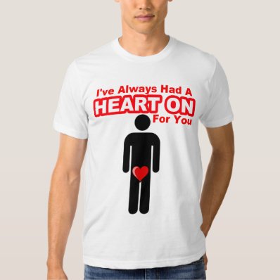 HEART ON TSHIRT