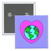 Heart Our Planet buttons