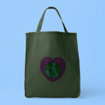 Heart Our Planet bags