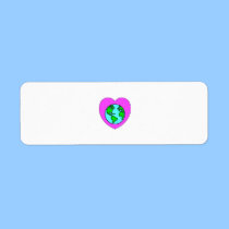 Heart Our Planet labels