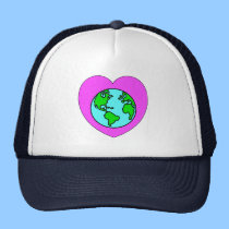 Heart Our Planet hats