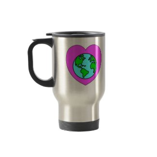 Heart Our Planet mug