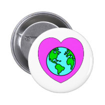 Heart Our Planet buttons