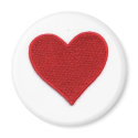 HEART (PATCH LOOK) magnets by SUNZUP4U HEART (PATCH LOOK) magnets