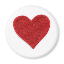 HEART (PATCH LOOK) magnets