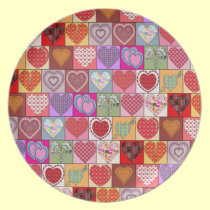 HEART PATCHES plates