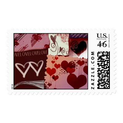 Heart Patches Stamps by aslentz