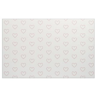 Heart Pattern Fabric