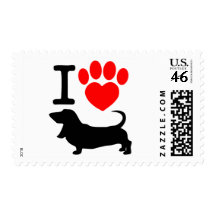 Heart paw stamp