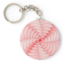 Heart Petal Flower & Swirls keychains
