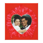 Heart Photo Frame canvas prints